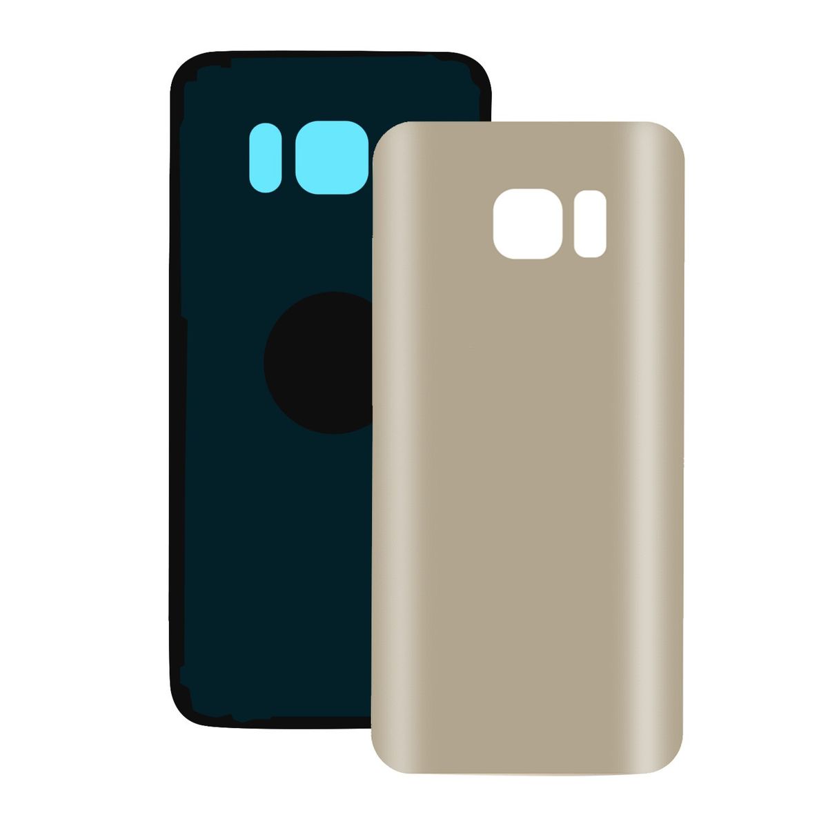 GENERICO - Tapa Trasera Compatible con Samsung Galaxy S7 Protege.