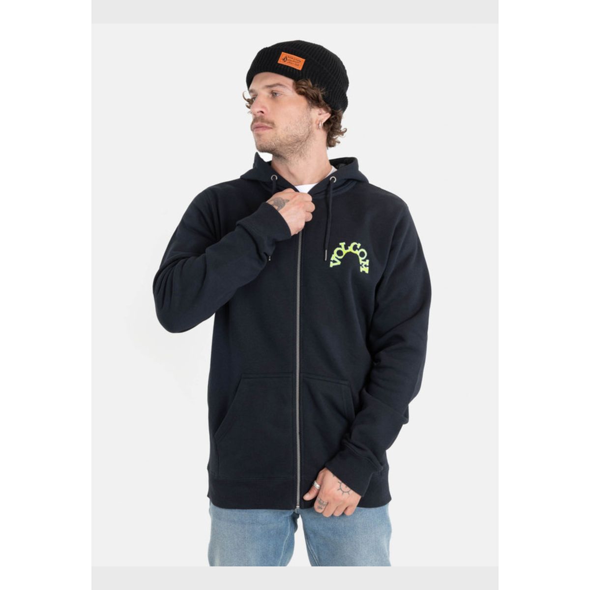 VOLCOM - Poleron Scorcho Zip Fleece Hombre Volcom