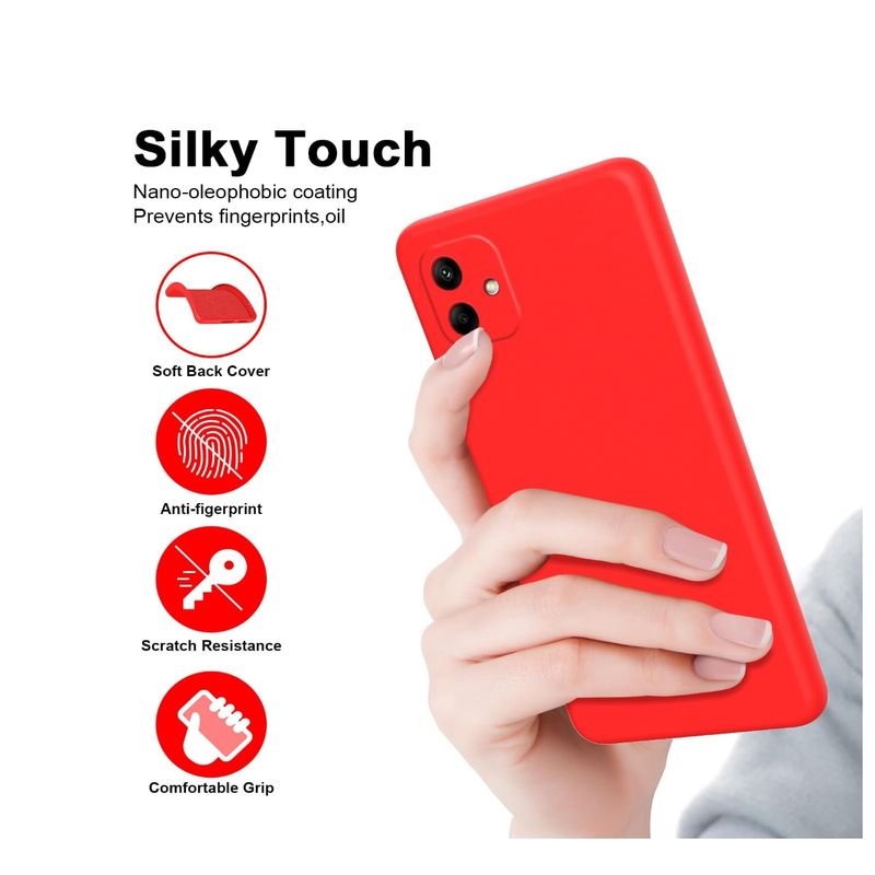 JOIGO - Carcasa Para Samsung A15 Goma Turquesa