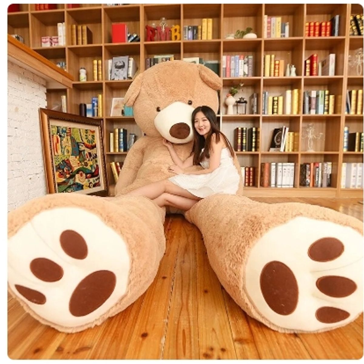 GENERICO - Oso De Peluche, Cafe 160 CM