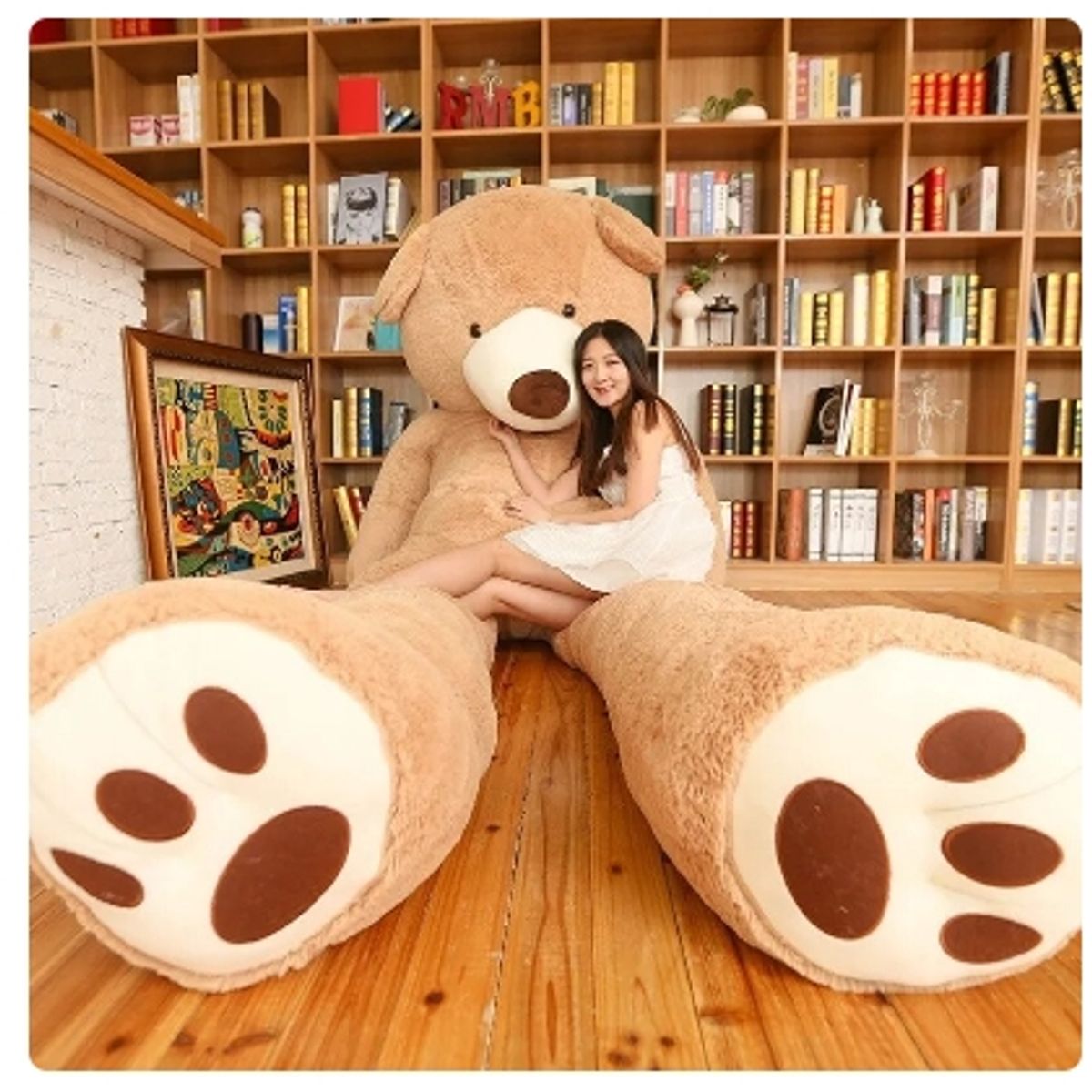 GENERICO - Oso De Peluche, Cafe 160 CM