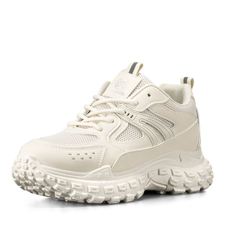 WEIDE - Zapatillas Beige Casual Mujer Weide SL03