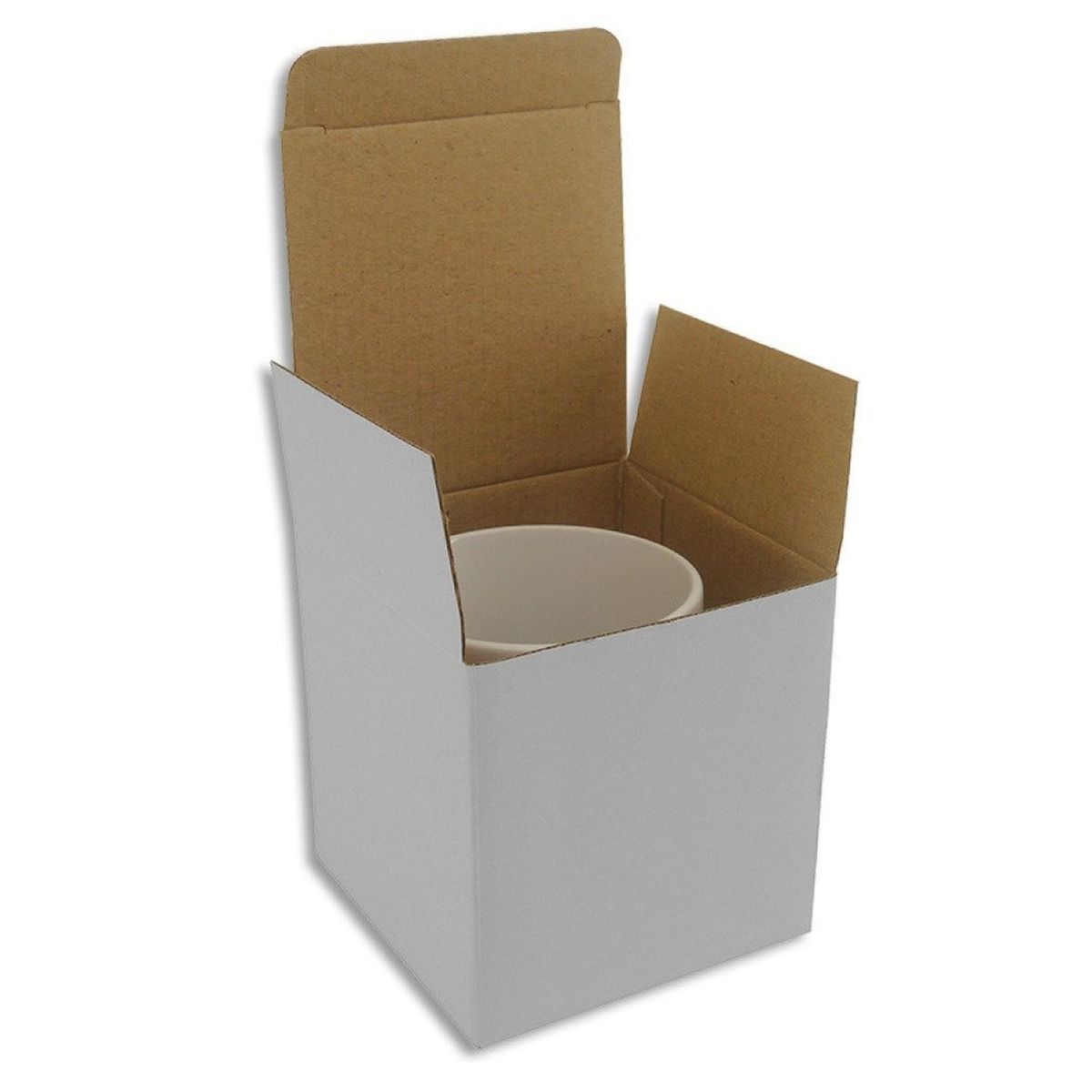 GENERICO - Cajita de cartón para taza de 11 onzas pack 36 unids