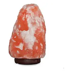 GENERICO - Lampara De Sal Lámpara De Sal Del Himalaya Con Ampolletas