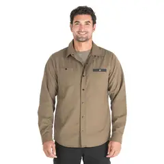 PANAMA JACK - Chaqueta Hombre Overshirt Caqui