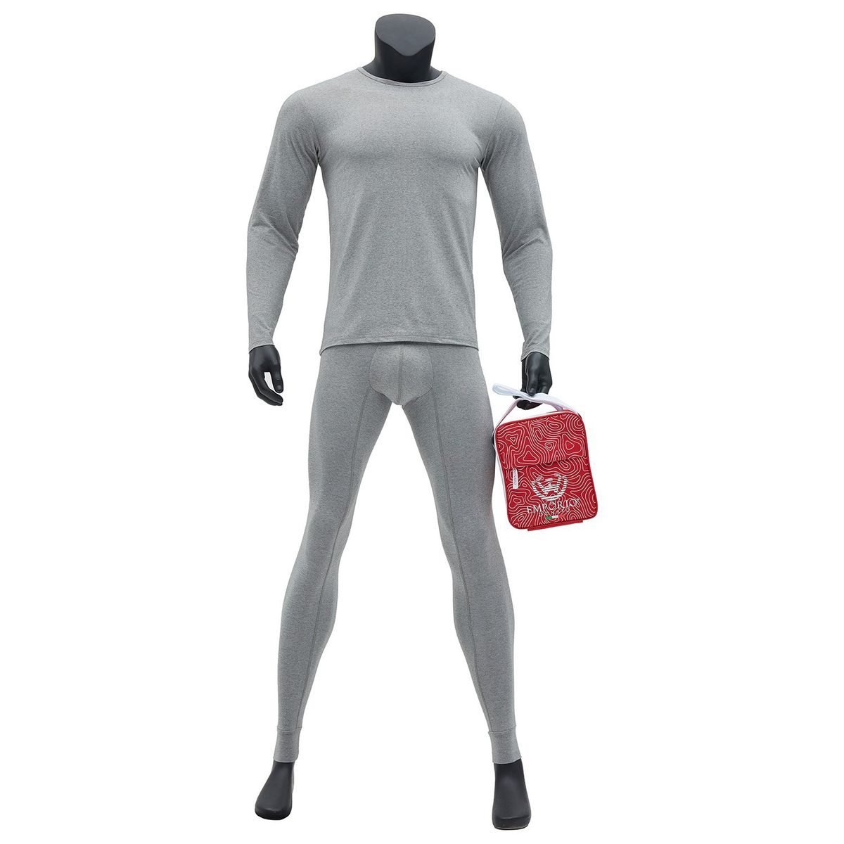 GIOVACCHINO - Pack de Camiseta y Calza Termica Primera Capa Hombre + Bolso Regalo