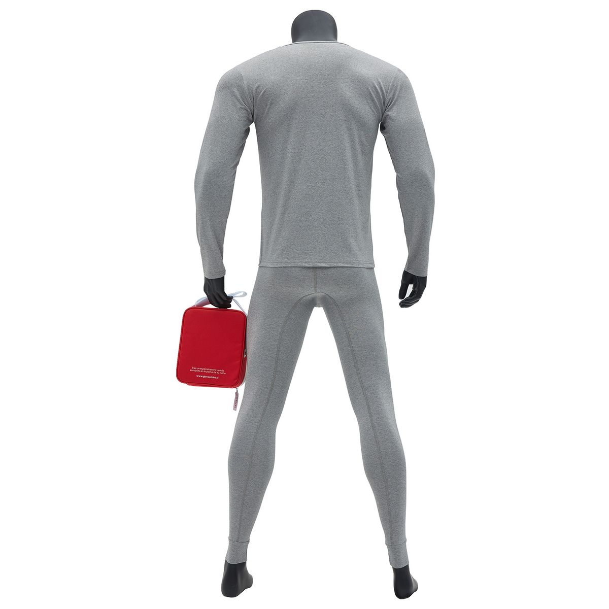 GIOVACCHINO - Pack de Camiseta y Calza Termica Primera Capa Hombre + Bolso Regalo