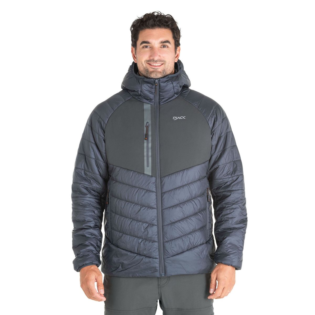 PANAMA JACK - Parka Hombre Gris Panama Jack