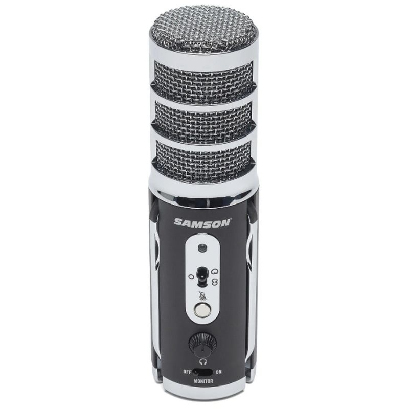 SAMSON - Microfono Condensador Profesional Para Estudio Samson Satelite