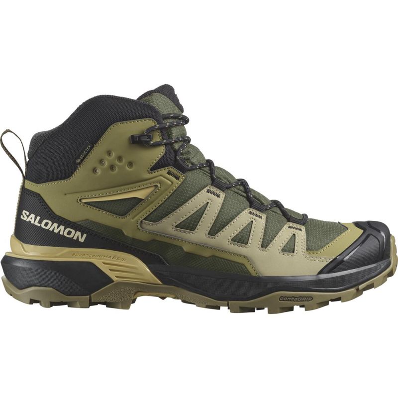 SALOMON - Zapatilla Hombre X Ultra 360 Mid Gtx Verde Salomon