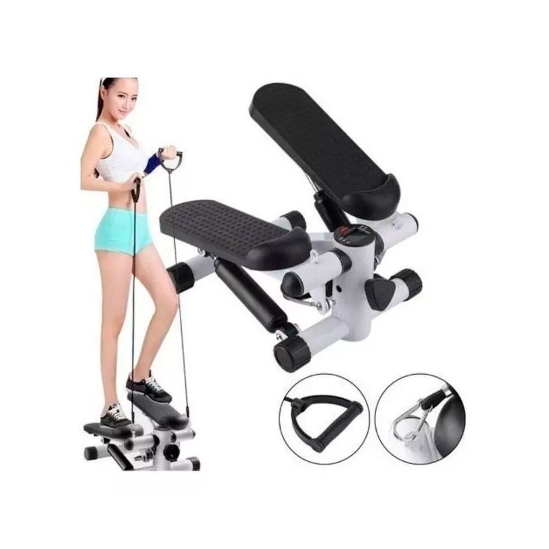 GENERICO - Máquina Escaladora Caminadora Stepper  Bandas Elásticas Xl