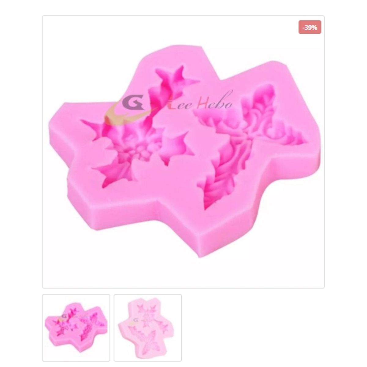 GENERICO - Molde Para Fondant Silicona Forma Crucifijo