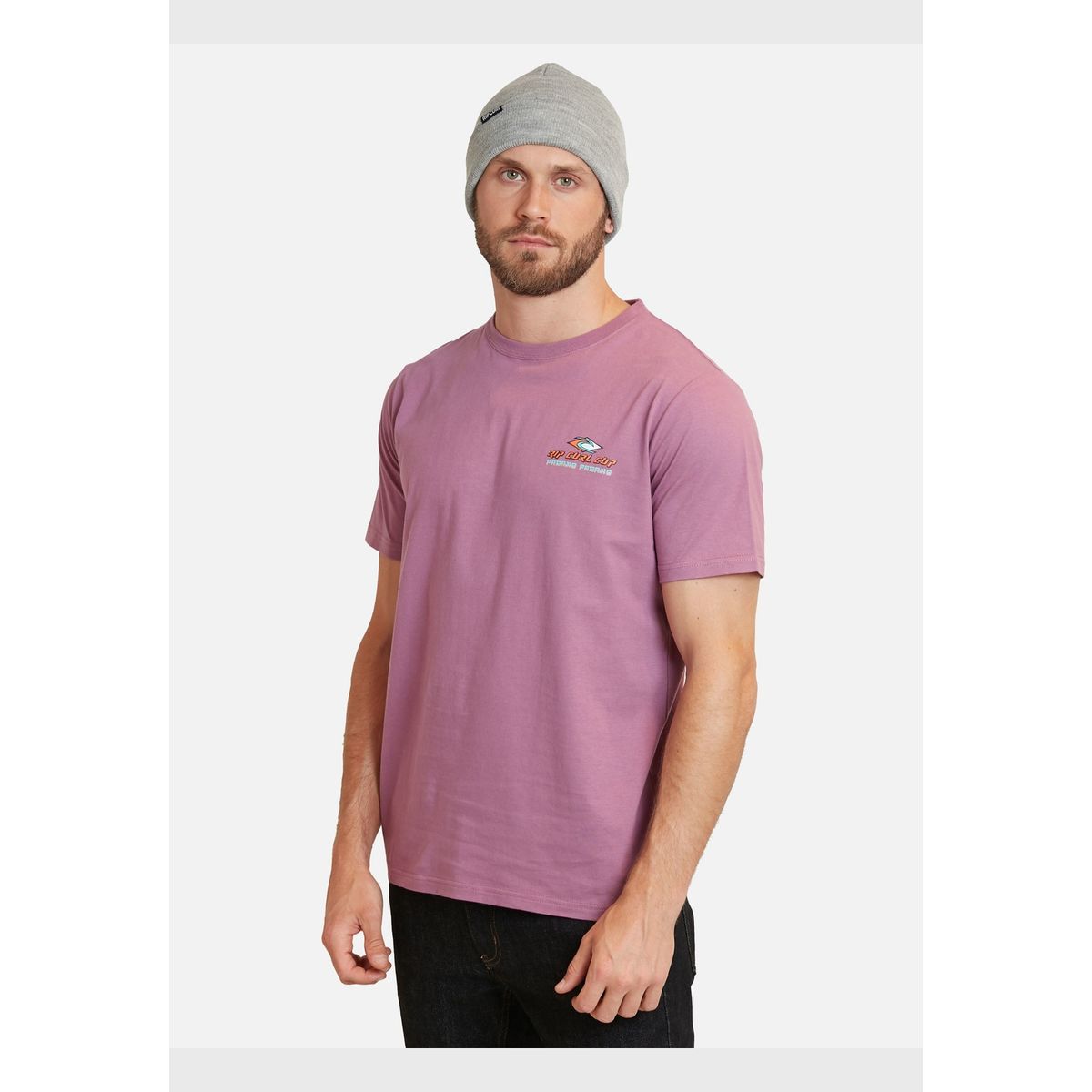 RIP CURL - Polera Padang Ss Tee Burdeo Hombre Rip Curl