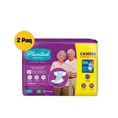 PLENITUD - Protec Pañal De Adulto 2 Paq Talla M.