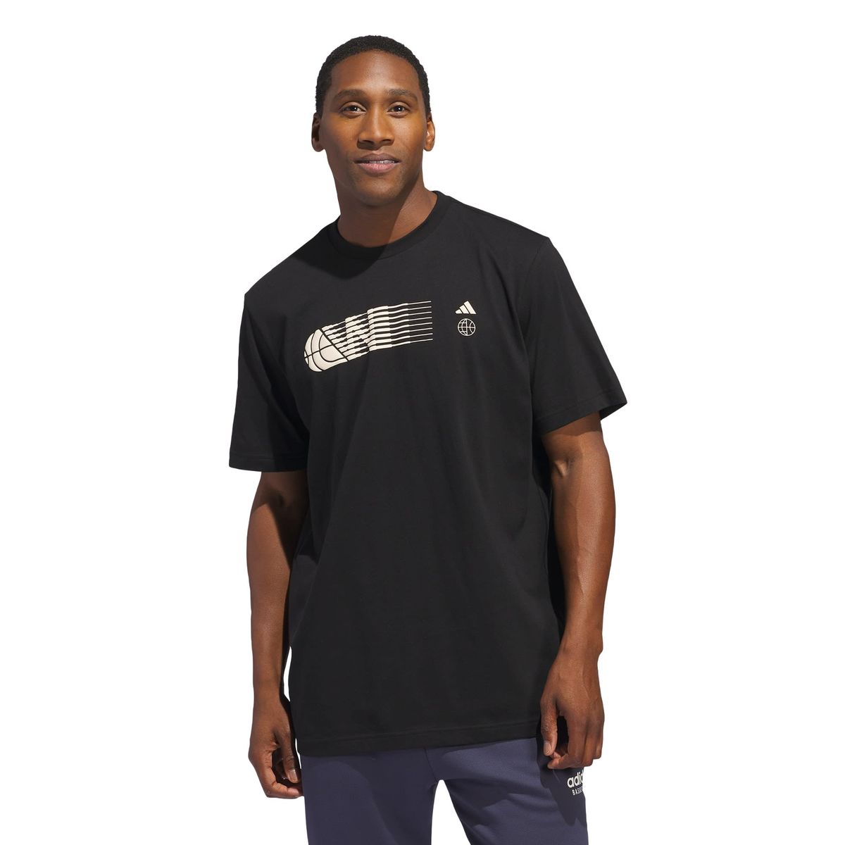 ADIDAS - Polera Estampada Worldwide Hoops City