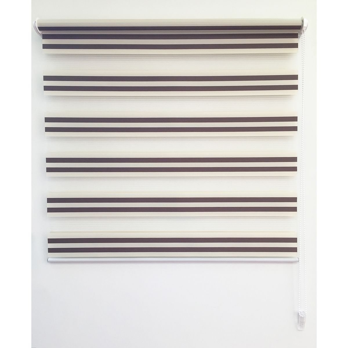 DECORC - Cortina Roller DUO Basic Bic Beige-Café 090x180 cm