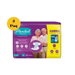 PLENITUD - Protec Pañal De Adulto 2 Paq Talla G.