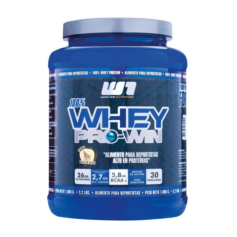 WINKLER - Whey Pro Win (2,2 lb) - DULCE DE LECHE (MANJAR)