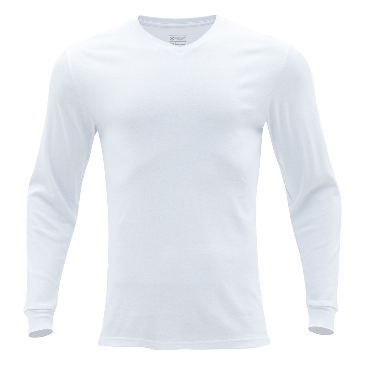 GIOVACCHINO - Pack de 2 Camisetas Manga Larga Algodón Hombre Con Bolso de Regalo