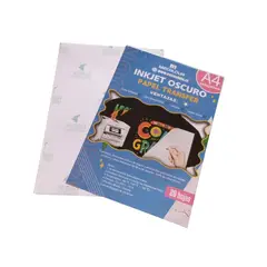 GENERICO - Papel transfer telas oscuras A3 20 hojas