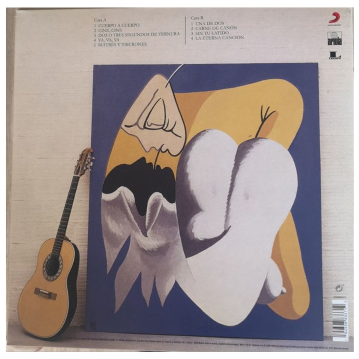 HITWAY MUSIC - LUIS EDUARDO AUTE - CUERPO A CUERPO - VINILO HITWAY MUSIC