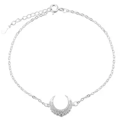 GENERICO - Pulsera Media Luna Con Micro Circones