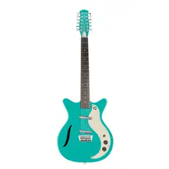 DANELECTRO - Guitarra Eléctrica Vtg 12 Cuerdas - Dark Aqua