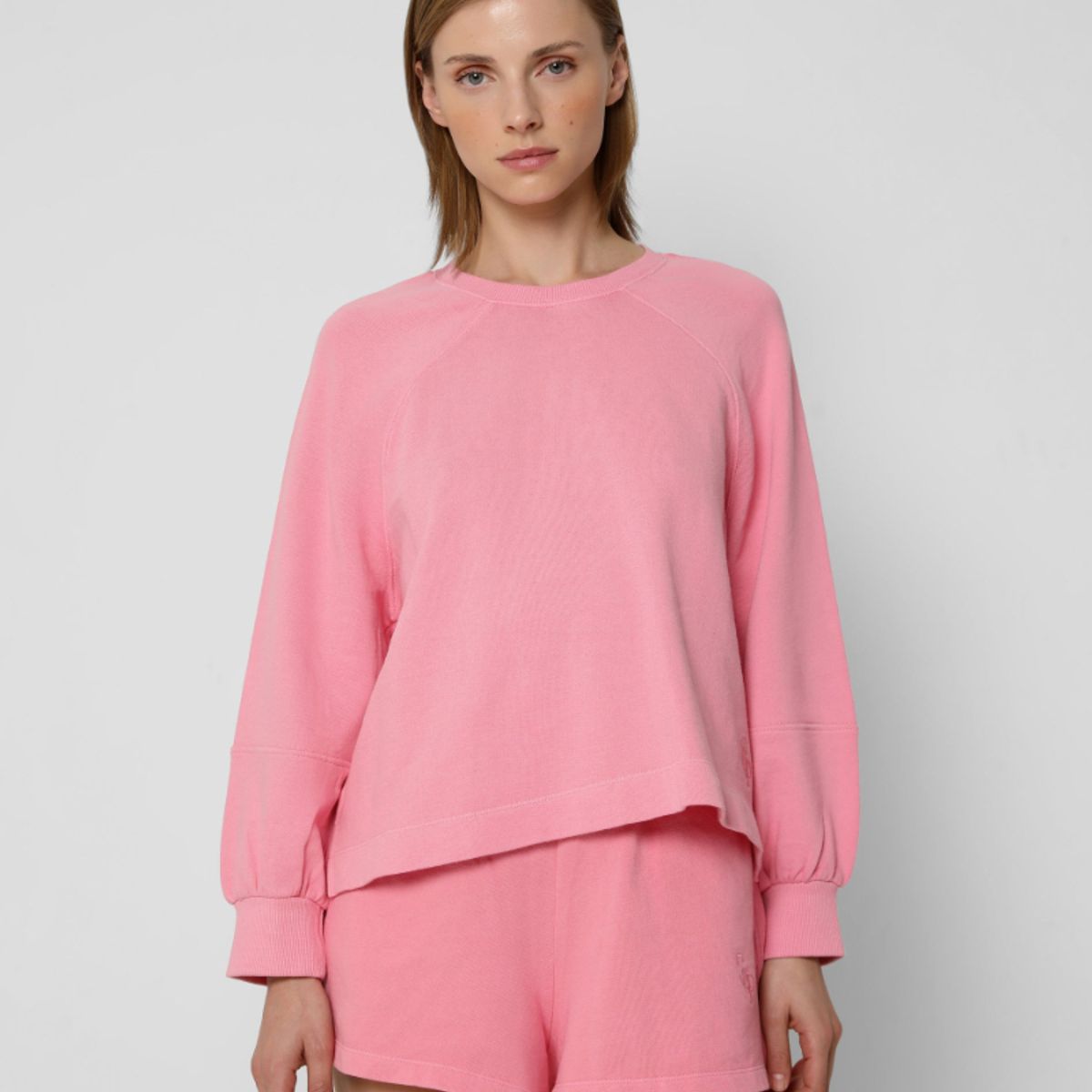 SCALPERS - Polerón Lavada Manga Ranglan Pink