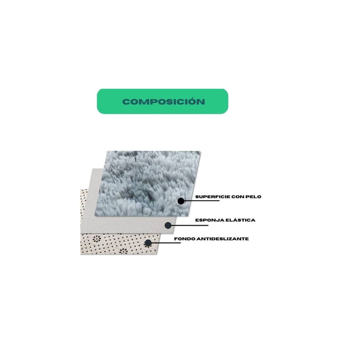 GENERICO - ALFOMBRAS PELUDAS DE COLOR ROJO EN LA MEDIDA 200X240cm