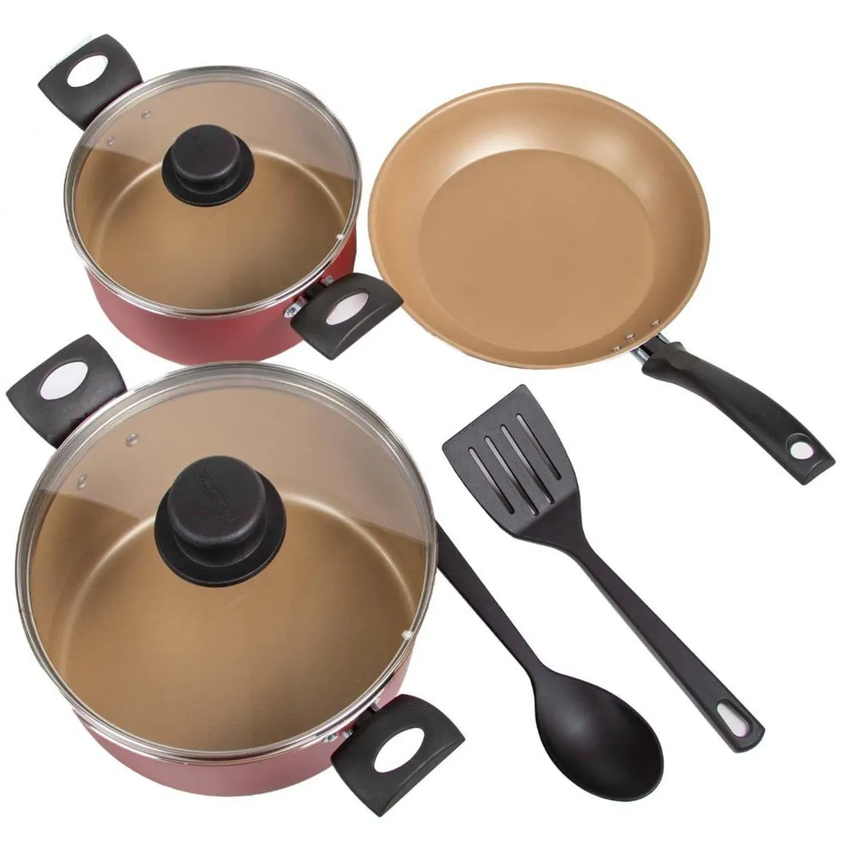 TRAMONTINA - BATERIA DE COCINA 7 PIEZAS