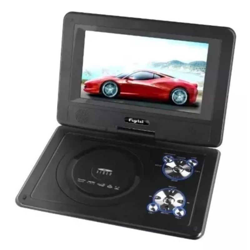 FUJITEL - DVD Portatil 8.5 TV Análoga Pantalla 270° Fujitel FUJITEL