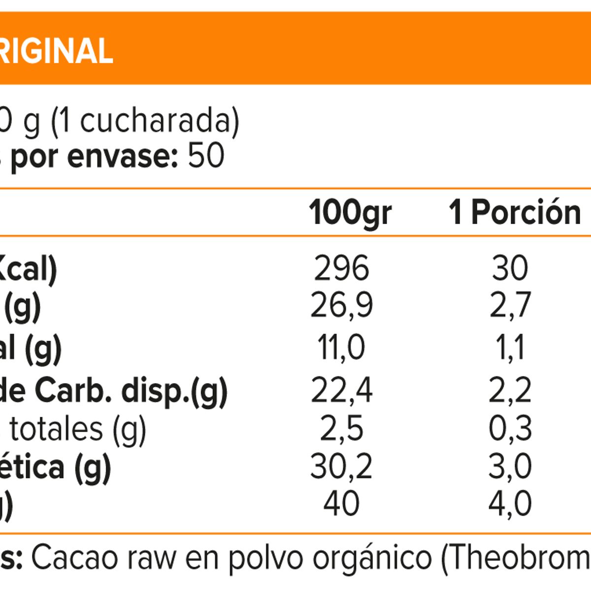 MANARE - Cacao Orgánico en Polvo (500 gr)