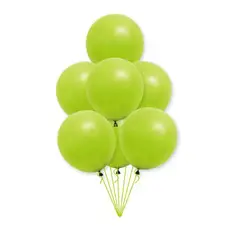 GENERICO - Globos Perlados Color Verde 50 Unidades 13 Cm