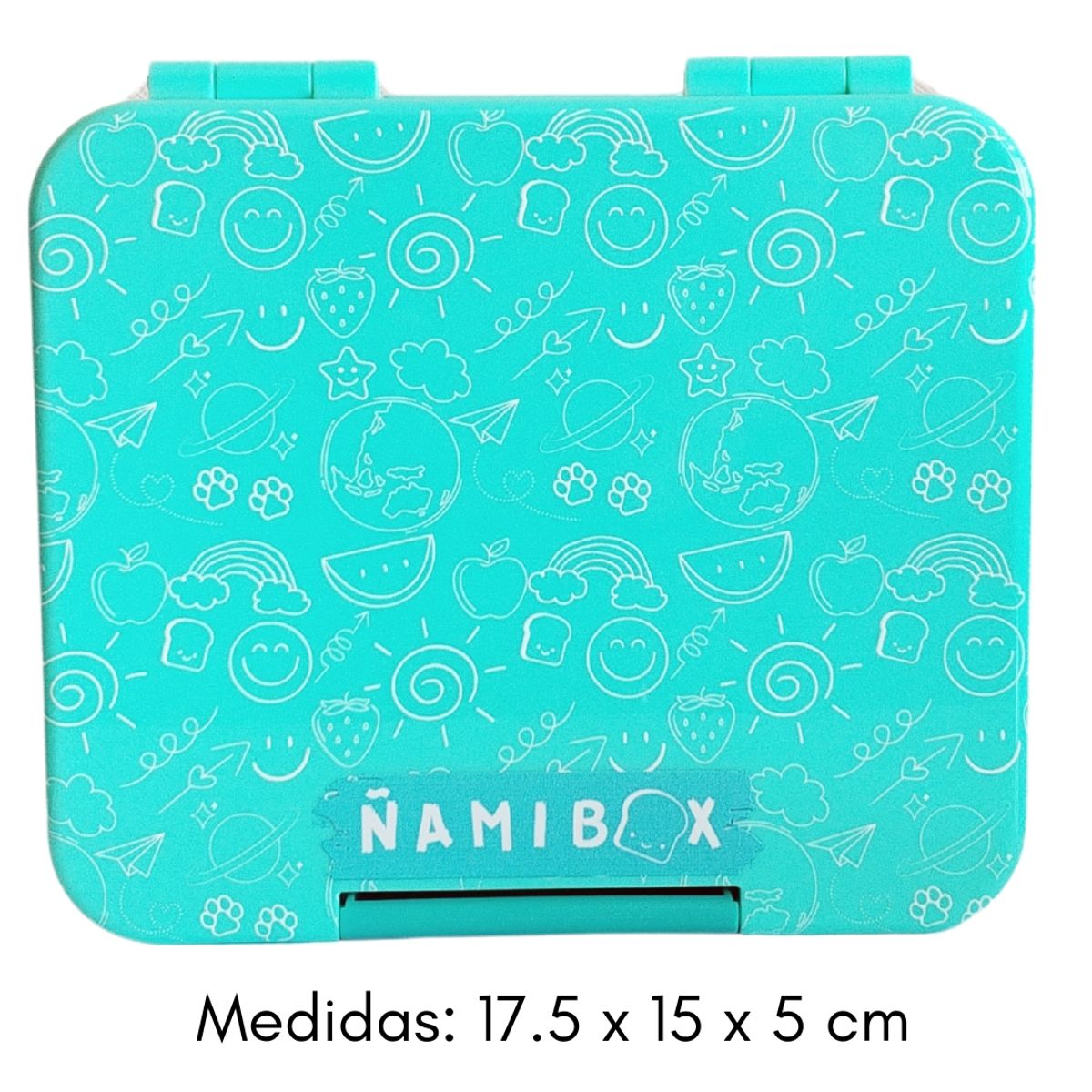 GENERICO - Lonchera Ñamibox Tritán Mini Menta.
