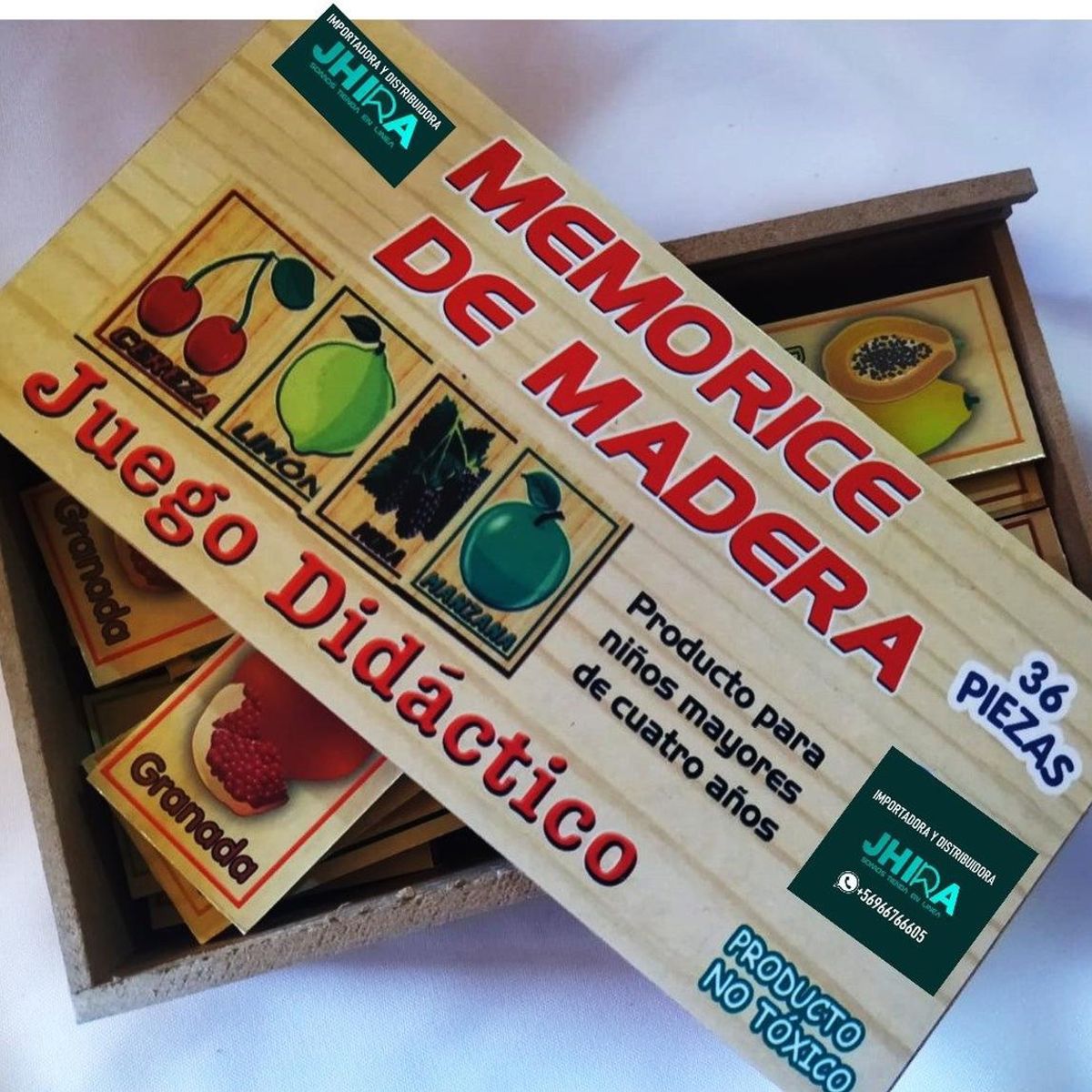 GENERICO - Memorice de frutas de madera