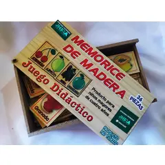 GENERICO - Memorice de frutas de madera