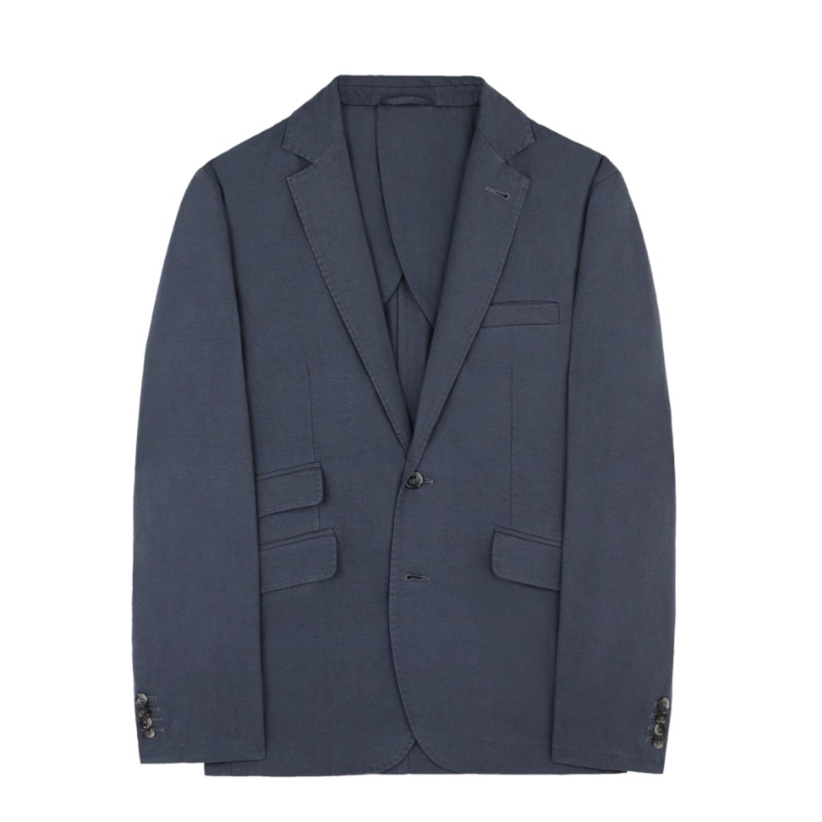 SCALPERS - Blazer Lino Algodón Navy