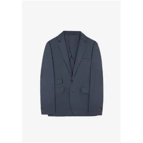 SCALPERS - Blazer Lino Algodón Navy