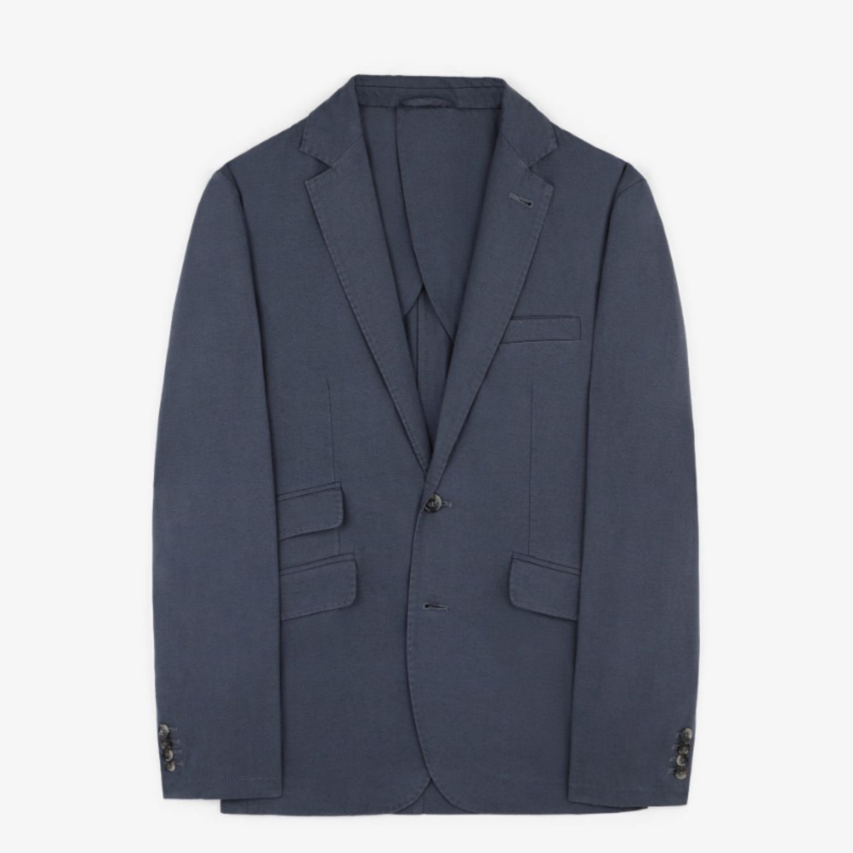 SCALPERS - Blazer Lino Algodón Navy