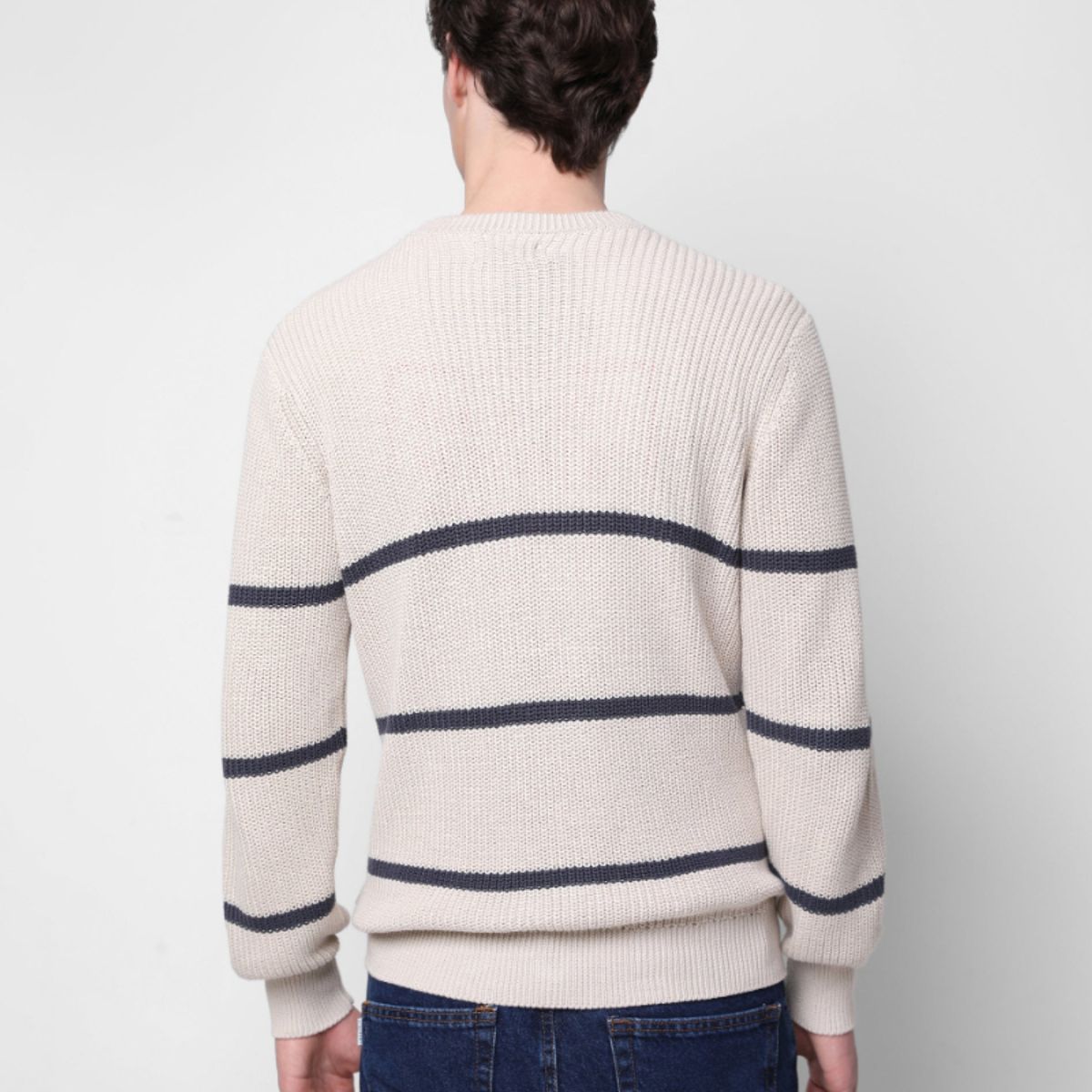 SCALPERS - Sweater Punto Rayas Navy Stripes
