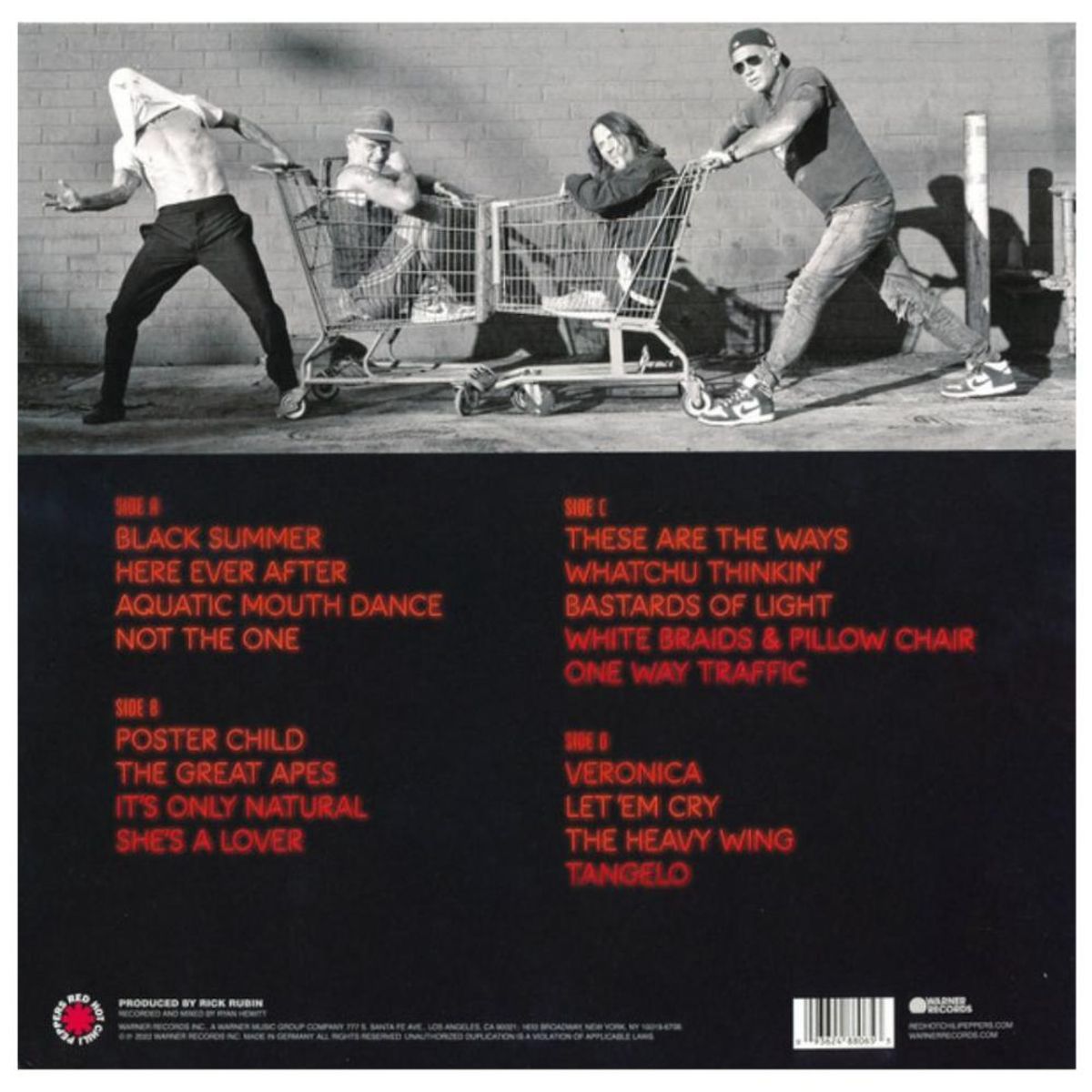 HITWAY MUSIC - RED HOT CHILI PEPPERS-UNLIMITED LOVE 2LP-VINILO HITWAY