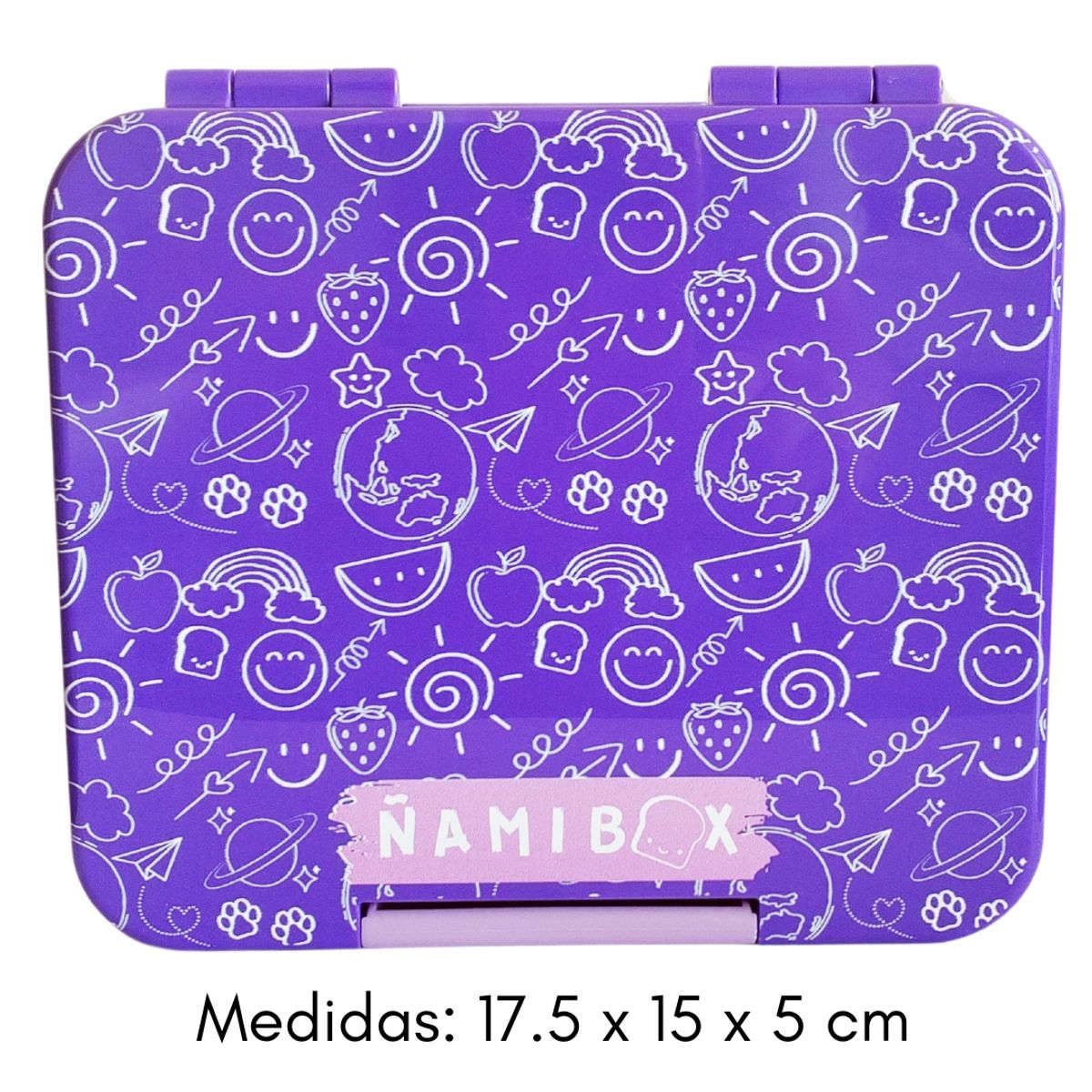 GENERICO - Lonchera Ñamibox Tritán Mini Morada