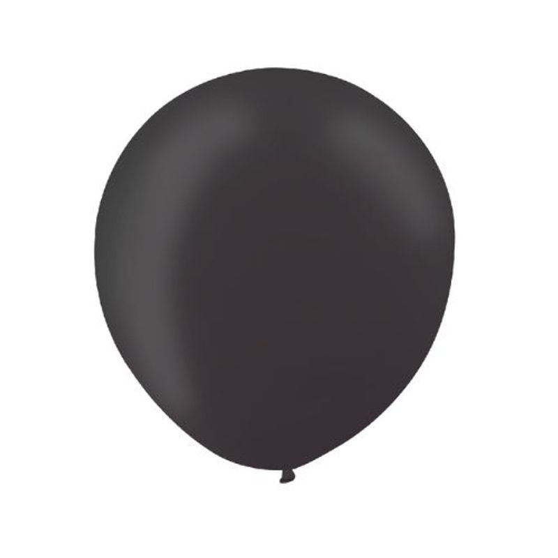 GENERICO - Globo Piñata 90 Cm 1 Unidad Color Negro