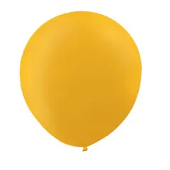 GENERICO - Globo Piñata 90 Cm 1 Unidad Color Mostaza