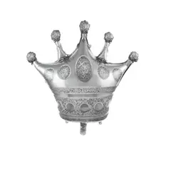 GENERICO - Globos Mini 14 Pulgadas Color Plateado 1 Unidad