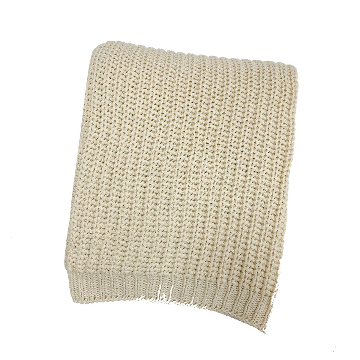 ANTICO HOME - Manta De Puntos Color Crema Valeriana Medidas 130x190 cm Antico Home