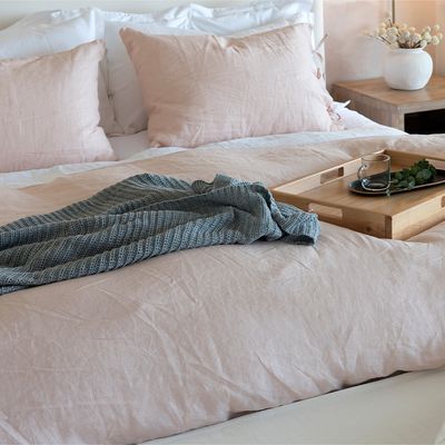 Imagen 2 del producto Manta De Puntos Color Gris Perla Salvia 130x190cm