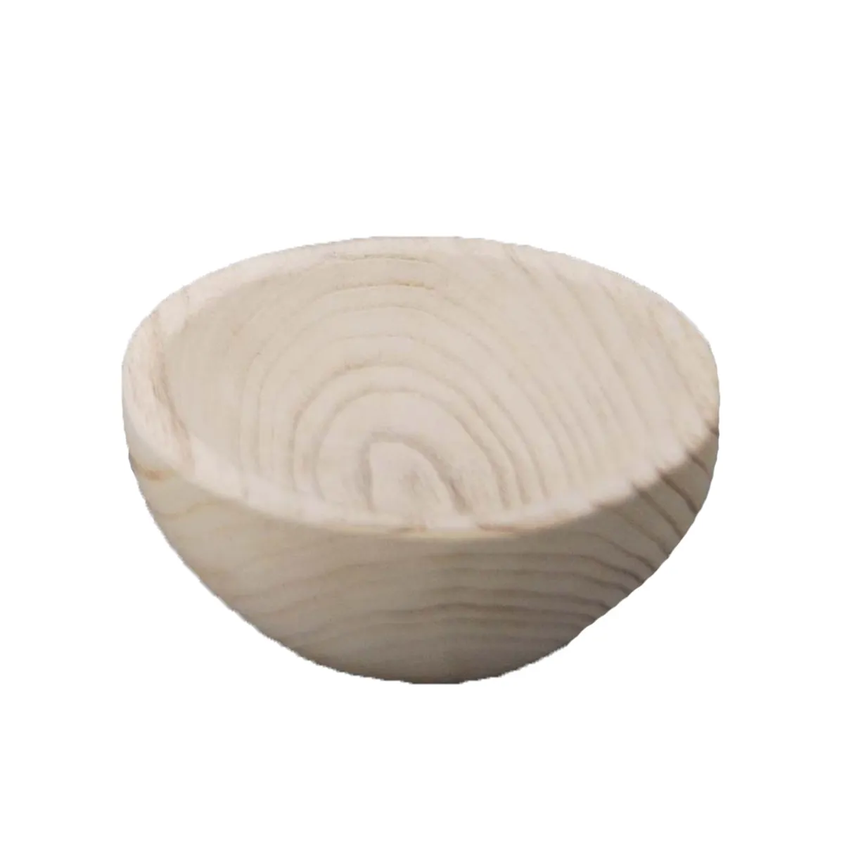 ANTICO HOME - Cuenco En Madera De Paulownia Tallada A Mano Hiedra S Antico Home