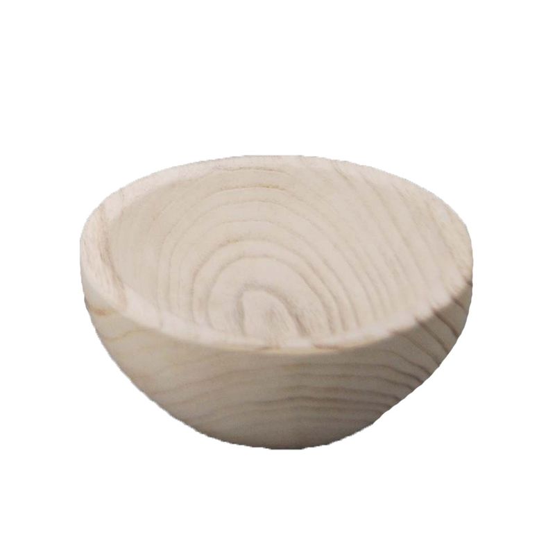 ANTICO HOME - Cuenco En Madera De Paulownia Tallada A Mano Hiedra S Antico Home