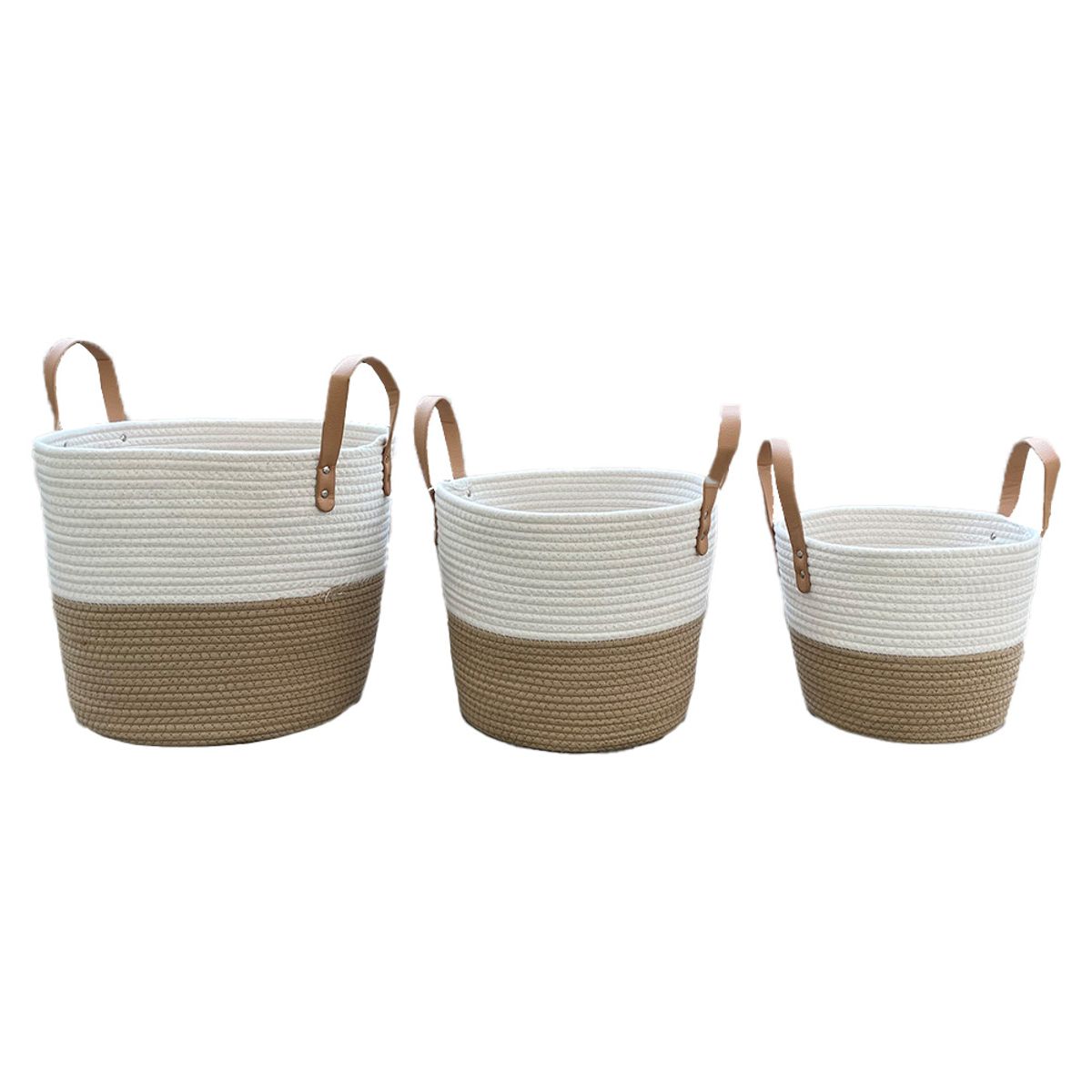 ANTICO HOME - Set 3 Canastos De Almacenamiento Jason Antico Home